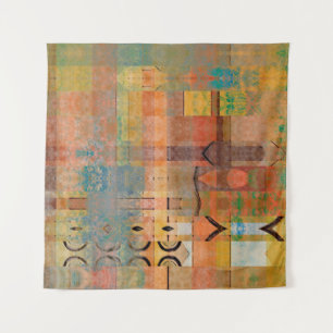 abstraktes geometrisches Muster Wandteppich