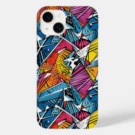 Abstraktes geometrisches Musterdesign 21 - iPhone  Case-Mate iPhone 14 Hülle