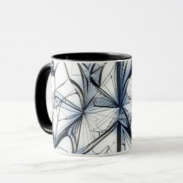Abstraktes geometrisches Musterdesign 27- Kaffeezu Tasse