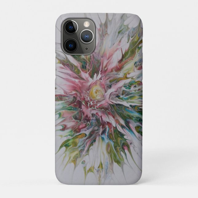 Abstraktes Gepäckstück I Phone Case (Rückseite)