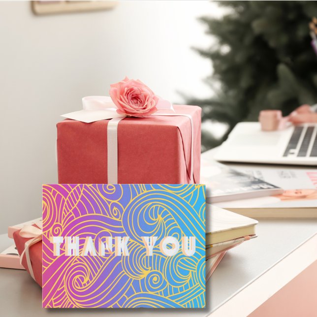 Abstraktes, geschliffenes Muster Postkarte (Von Creator hochgeladen)