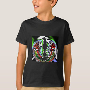 Abstraktes Gesicht Hakuna Matata Kunstdruckerei T-Shirt