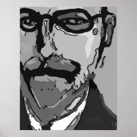 Abstraktes Gesicht