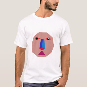 Abstraktes Gesicht T-Shirt