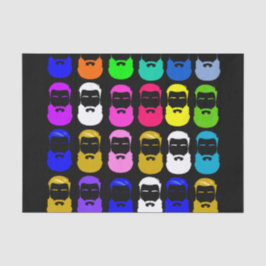 Abstraktes Gewebe aus Bärengewebe Seidenpapier