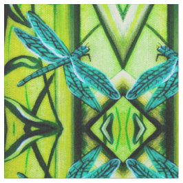 Abstraktes Gewebe für Libellen Stoff