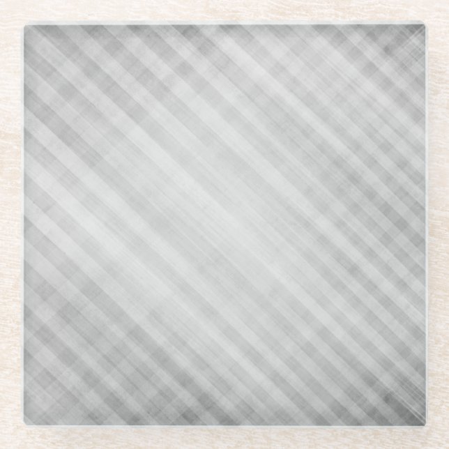 abstraktes Gitterfeld Glasuntersetzer (Vorderseite)
