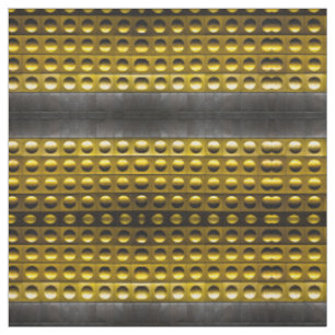 Abstraktes Gold Black Gold Geometric Orbs Elegante Stoff