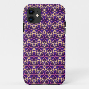 Abstraktes Gold Rosa Blumen Case-Mate iPhone Hülle