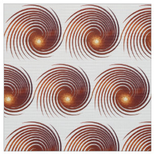 Abstraktes goldenes geometrisches Muster Stoff