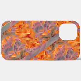 Abstraktes goldenes Tamarin mit gekreuzten Beinen Case-Mate iPhone Hülle
