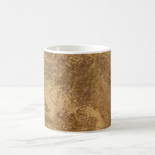 Abstraktes Goldpapier Kaffeetasse