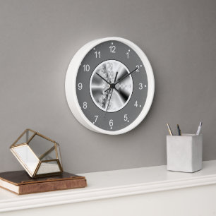 Abstraktes Gradient-Fraktal Uhr