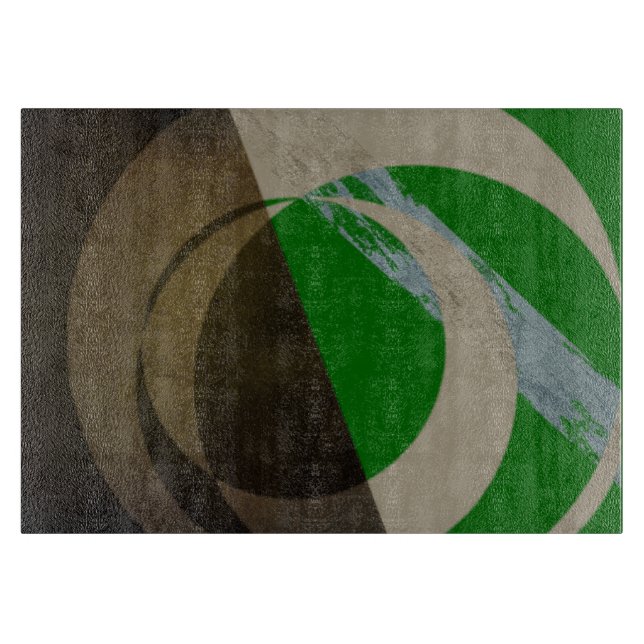 Abstraktes grafisches Ausschnitbrett Schneidebrett (Vorderseite)