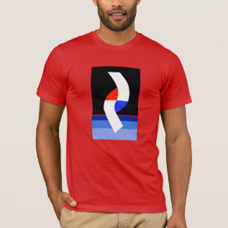 Abstraktes grafisches T-Shirt