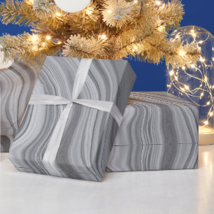 Abstraktes graues Agate-Marmorpapier mit wirbelfes Geschenkpapier