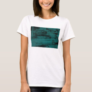 Abstraktes grünes Auto T-Shirt