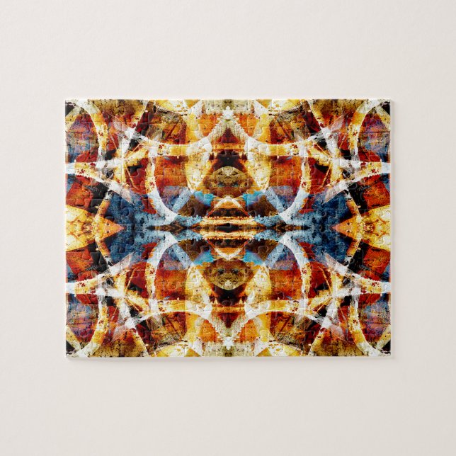Abstraktes Grunge-Graffiti-Muster (Horizontal)