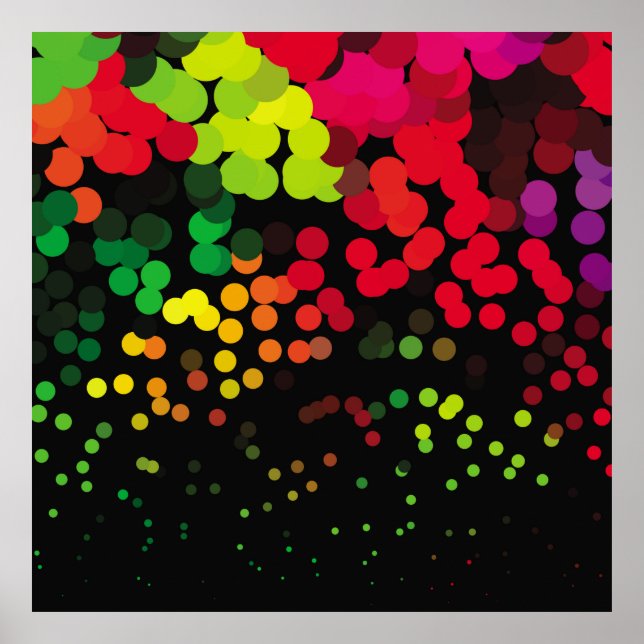 Abstraktes Halbton-Hintergrundmuster. Geometrische Poster (Vorne)