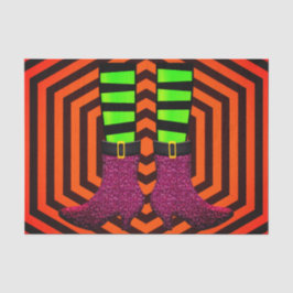 Abstraktes Halloween-Tissue Seidenpapier