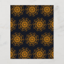 Abstraktes handgezeichnet Muster Scrapbook Paper