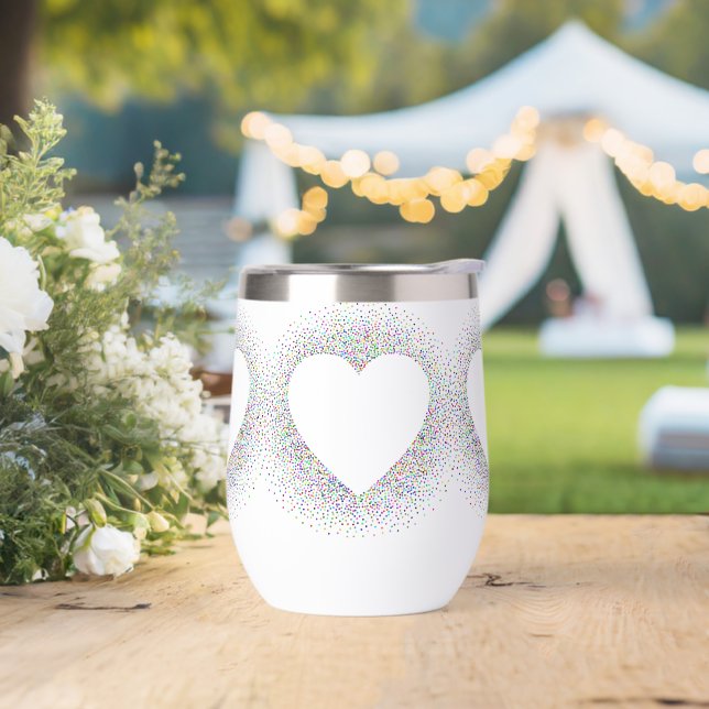 Abstraktes Herz (Hochzeit)