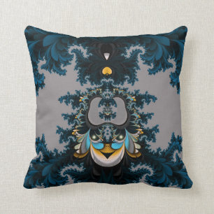 Abstraktes Himmel-Gott Horus Throw-Kissen Paisleys Kissen