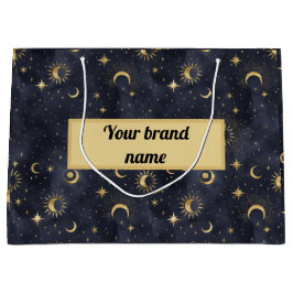 Abstraktes Himmelsmuster Große Geschenktüte