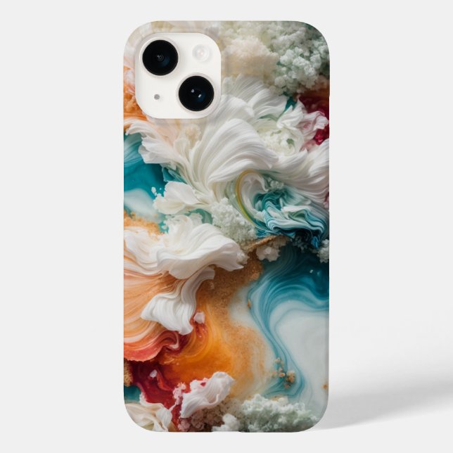 Abstraktes Hintergrundbild Case-Mate iPhone 14 Hülle (Rückseite)