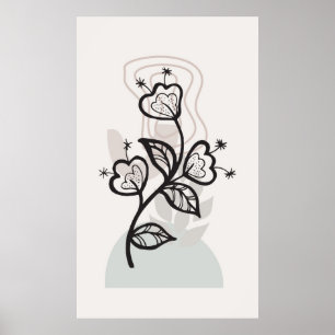 Abstraktes Hintergrunddesign Poster