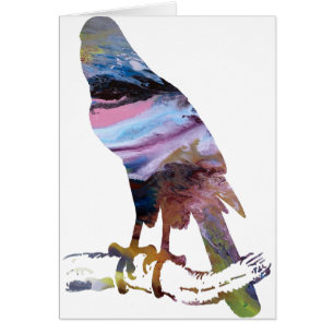 Abstraktes Hühnerhabichtschattenbild