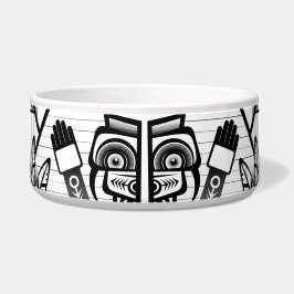 Abstraktes Indianerstamm Napf