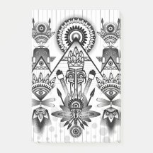 Abstraktes Indianerstamm