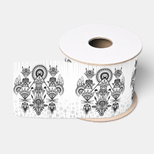 Abstraktes Indianerstamm Ripsband