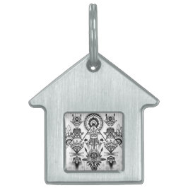 Abstraktes Indianerstamm Tiermarke