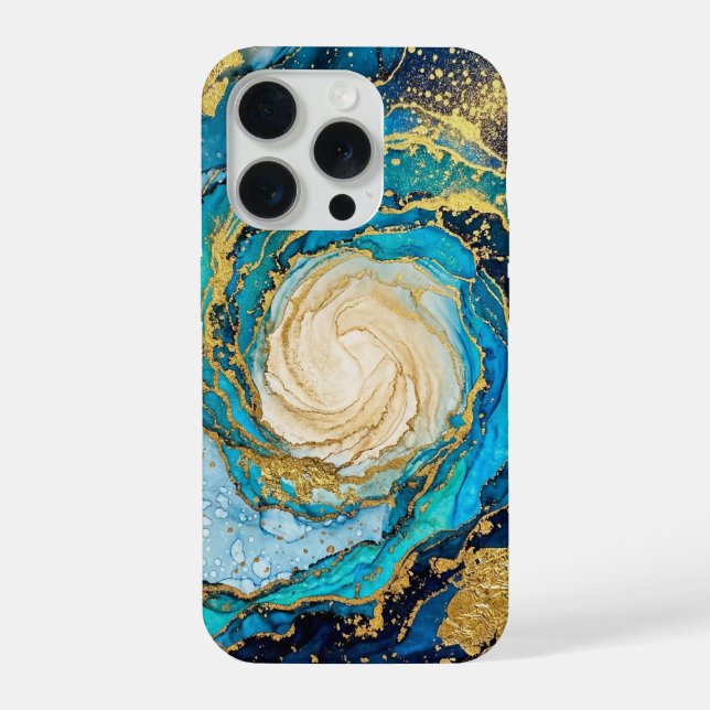 Abstraktes iPhone-Case iPhone 15 Pro Hülle (Rückseite)