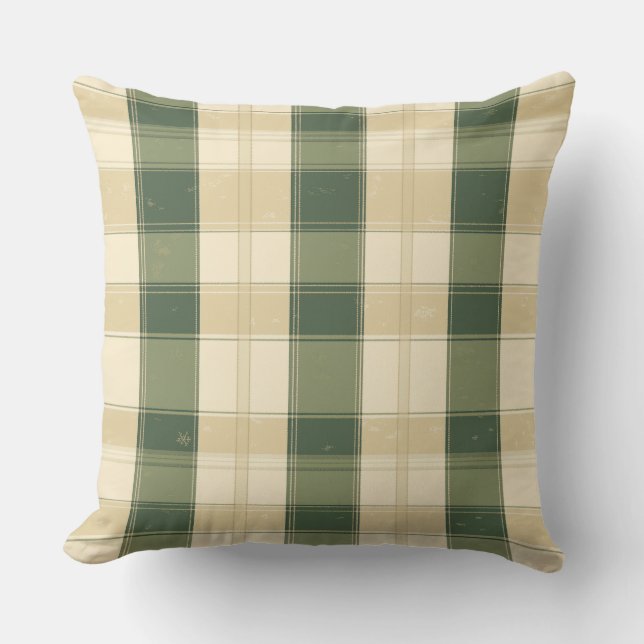 Abstraktes Kissen mit  Wasserfarben (Vorderseite)
