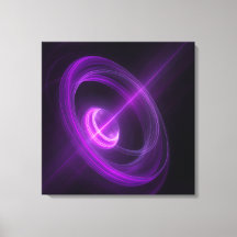 Abstraktes kosmische Licht-Leinwand-Wandkunst