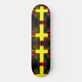 Abstraktes Kreuz Skateboard