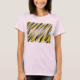 Abstraktes Kunst Funky T-Shirt