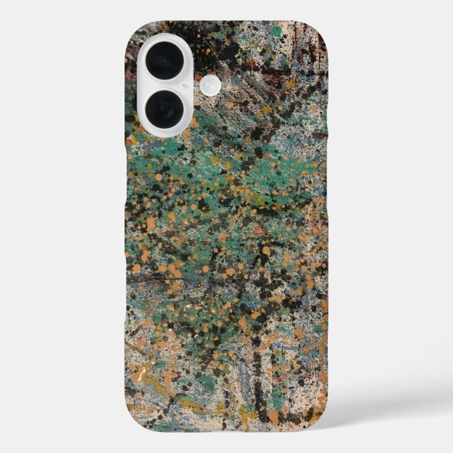 Abstraktes Kunst-Handyhülle iPhone 16 Hülle (Rückseite)