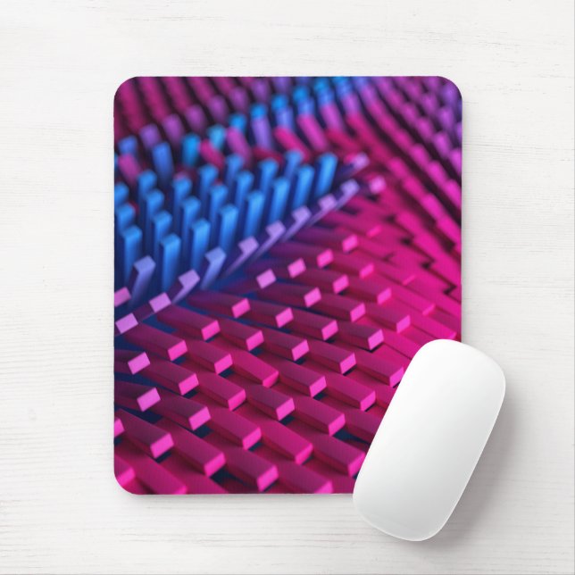 Abstraktes Kunst-Mauspad Farbige Mousepad (Mit Mouse)
