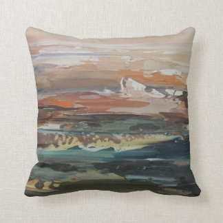 Abstraktes Kunst-Meerblick-Malerei-Sofa Kissen