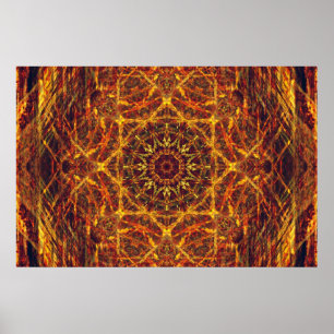 Abstraktes Kunst-Plakat Poster