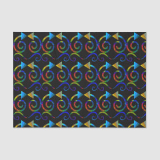 Abstraktes Kunst-Seidenpapier Seidenpapier