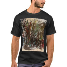 Abstraktes Kunst-T-Shirt