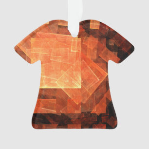 Abstraktes Kunstakryllisches Shirt Ornament