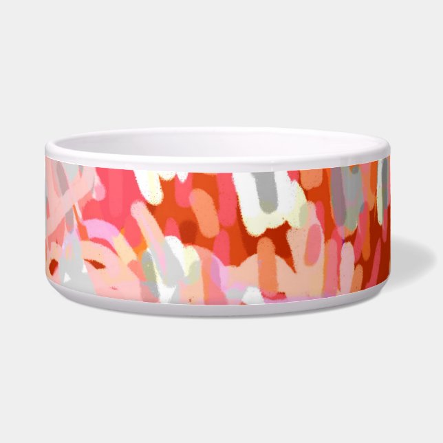 Abstraktes Kunstdesign Napf (Vorderseite)
