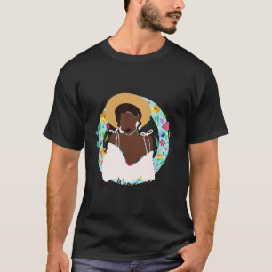 Abstraktes Kunstglücks Internationaler Frauentag F T-Shirt