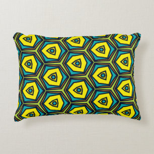 Abstraktes Kunstmuster Akzent Pillow Dekokissen